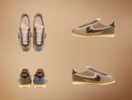 Here's a detailed look at the Nike Cortez Voodoo sneakers (Image via YouTube/@RagnoUpdates)